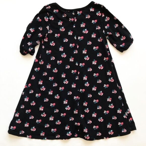Old Navy floral print swing dress EUC LG(10-12Y) - Picture 4 of 4